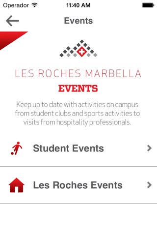 Les Roches Marbella Campus App screenshot 4