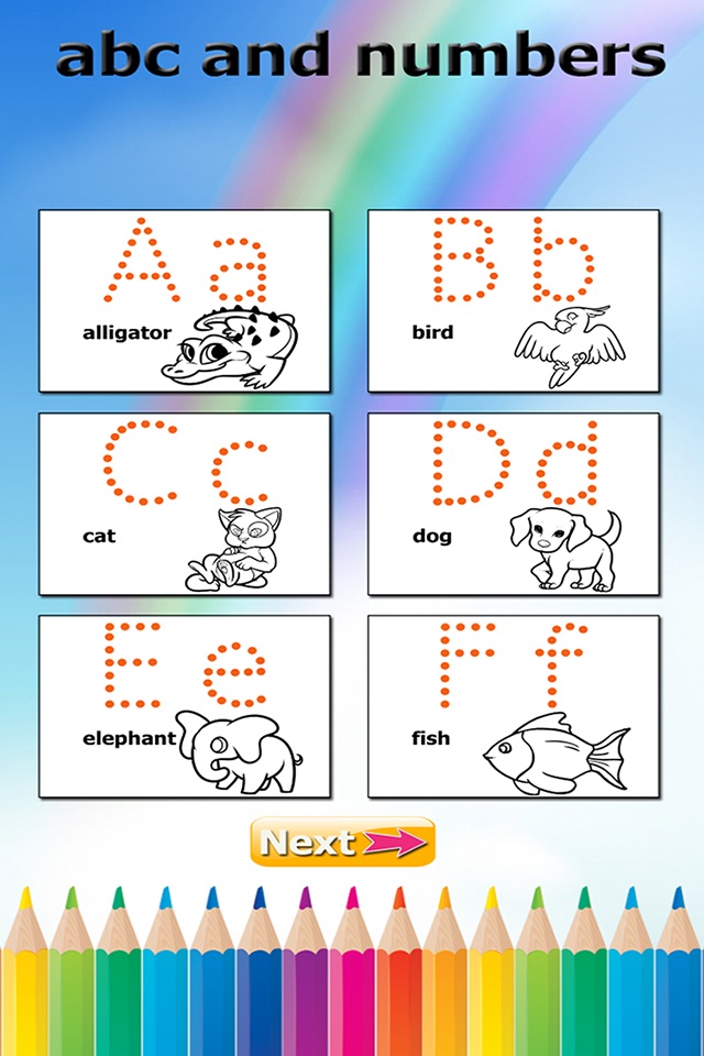 Learn ABC Free: Education To Write Alphabet, Numbers and English Words screenshot 3