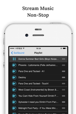 SwiSound - Disco Music Streaming Service screenshot 3