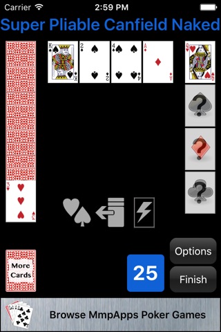 Pliable Canfield Solitaire screenshot 4