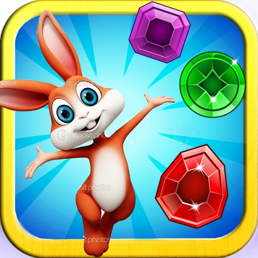 Pop Rabbit Jelly - Match Jewels Dash icon