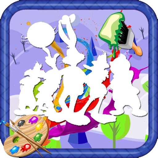Coloring For Kids Games Looney Tunes Edition iOS App