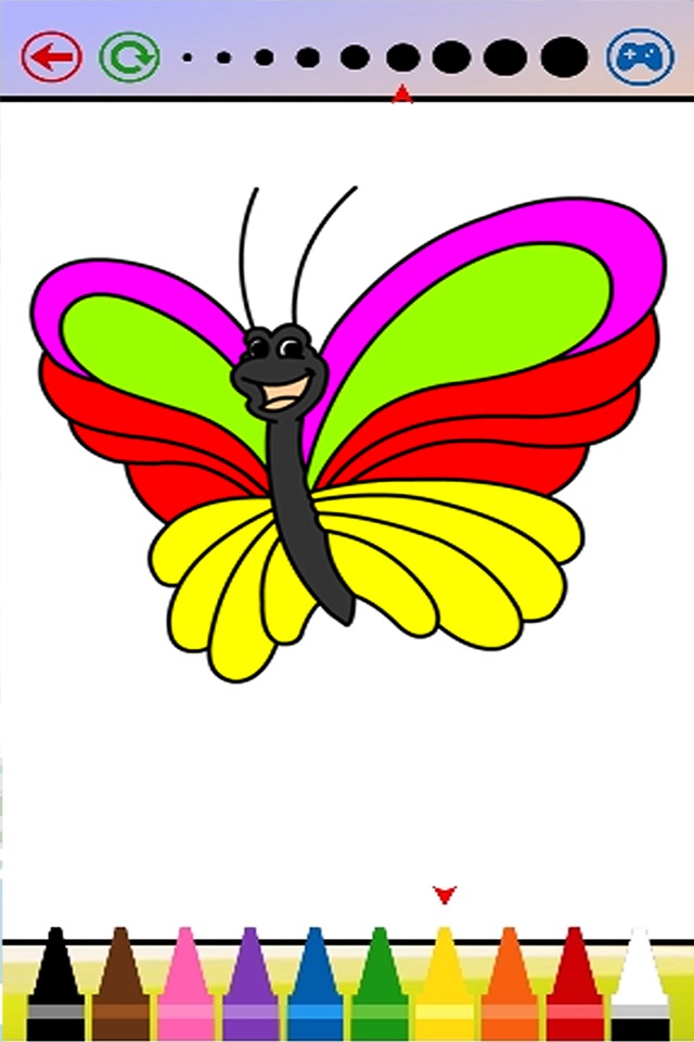 Butterfly Coloring Book For Kids screenshot 4