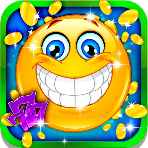 Happy Emoji Slots: Better chances to win if you can indentify the lucky emoticons Icon