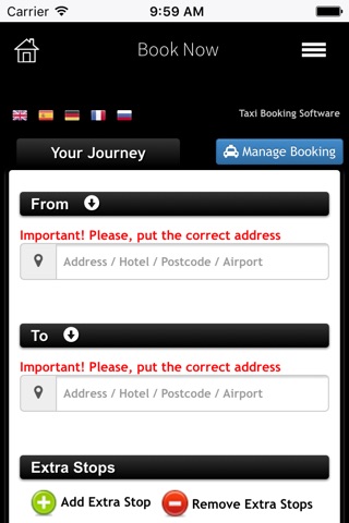 Black Car Booking screenshot 2