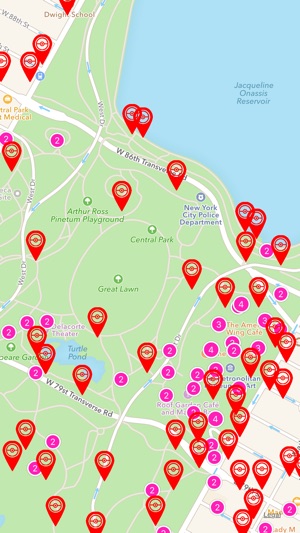 Map View - PokéStop Map For Pokémon Go(圖2)-速報App