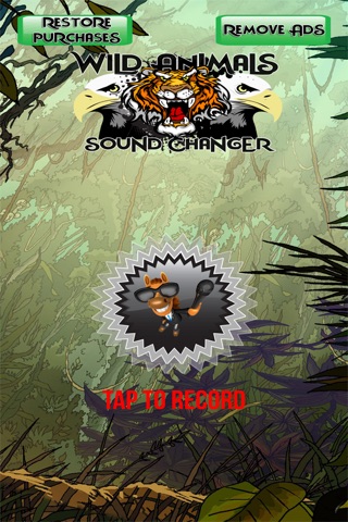 Wild Animals Voice Change.r – Audio Record.er with Cool Sound Effects To Transform Your Speech screenshot 2
