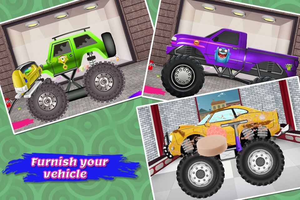 Monster Truck Wash & Repair Workshop screenshot 3