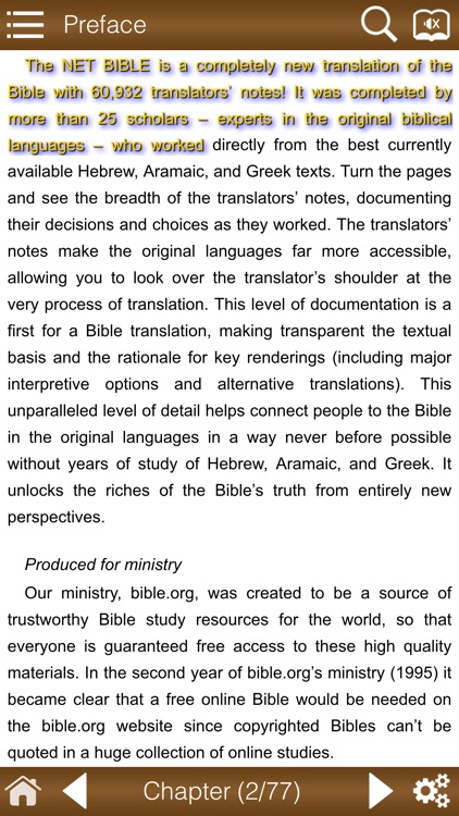 NET Bible - The New English Translation