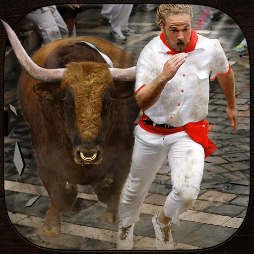 Crazy Angry Bull City Attack: Wild Animal Simulator 2016 icon