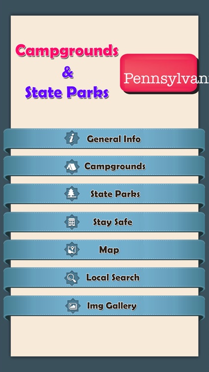 Pennsylvania - Campgrounds & State Parks
