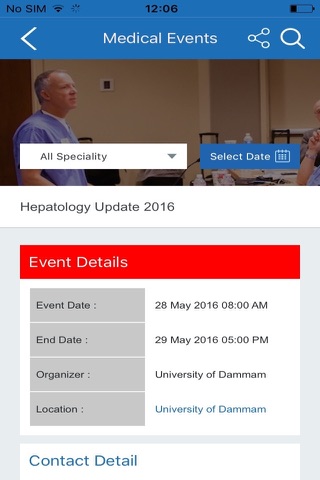 DoctorKSA Events screenshot 3