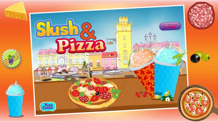 Slush and Pizza Maker – Free Crazy Italian Pizzeria Chef Restaurant  Kitchen cooking Games for Girls