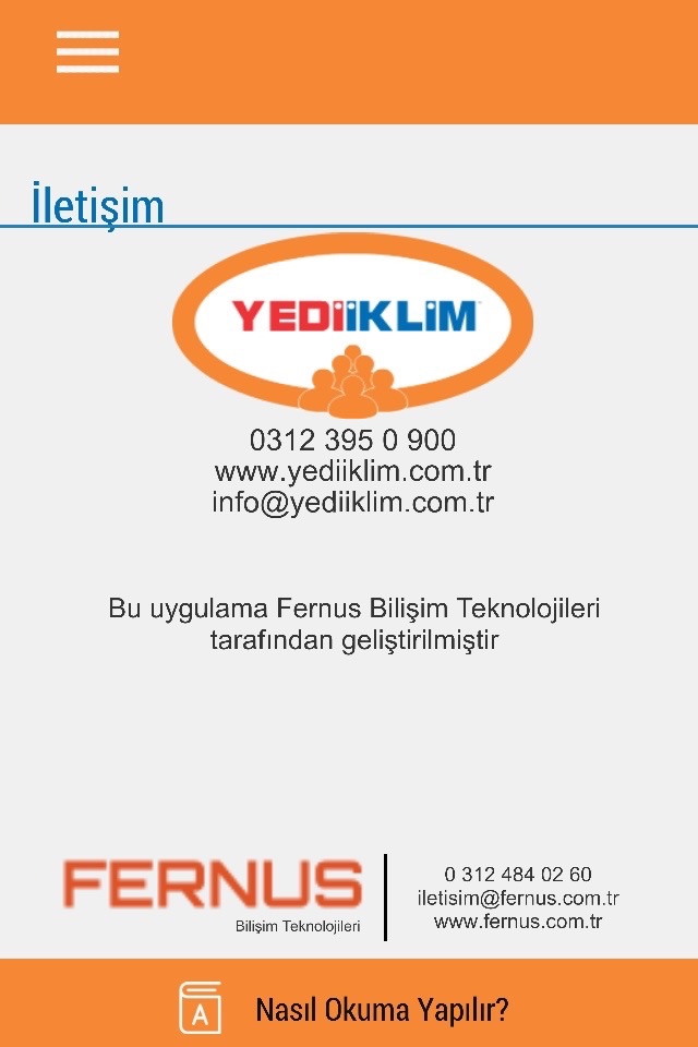 Yediiklim Optik Okuma screenshot 2