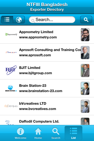 NTFIII Bangladesh Exporter Directory screenshot 2