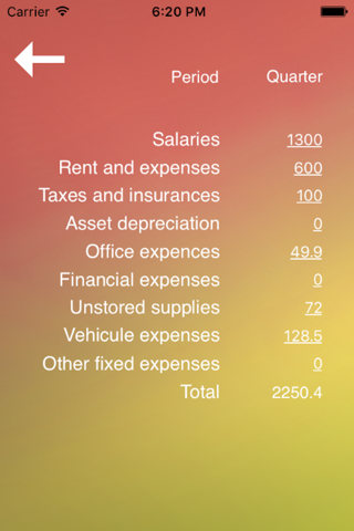 Pro Calcul - Break-Even Point screenshot 4