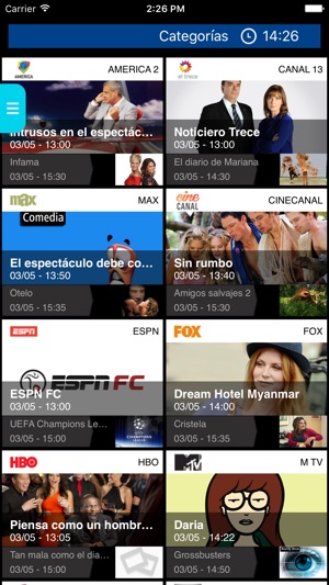 Guía TV Tigo Star for iPhone(圖2)-速報App