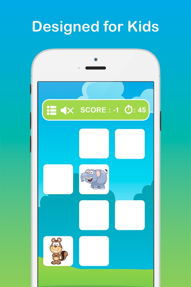 Animal Matching 4 Kid - Memory Game for Preschool screenshot 2