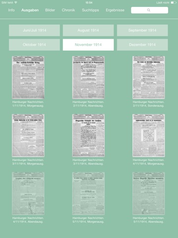 Weltbrand 1914 - Bilder und Berichte aus Hamburger Zeitungen screenshot 2