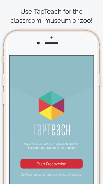 TapTeach Discovery : An engagement platform for educators and their students