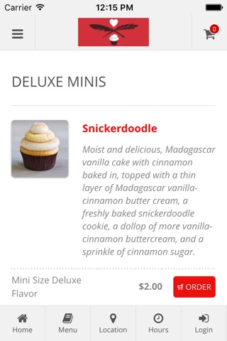 My Delight Cupcakery Online Ordering screenshot 3