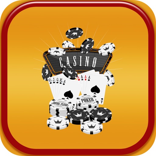 Black & White Casino Lucky Play Slots - Play Free Slot Machines, Fun Vegas Casino Games - Spin & Win! icon