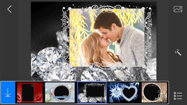 Diamond Photo Frames - make eligant and awesome photo using (圖2)-速報App