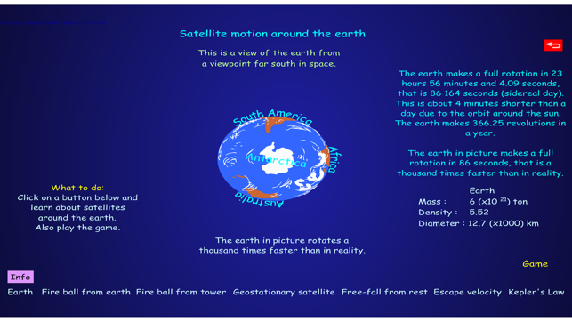 Visual Maths and Science - Gravitation Animation(圖2)-速報App