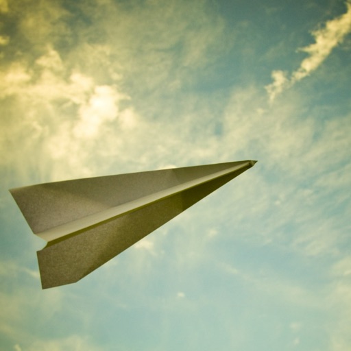 Paper Airplane Wallpapers HD: Quotes Backgrounds with Art Pictures icon