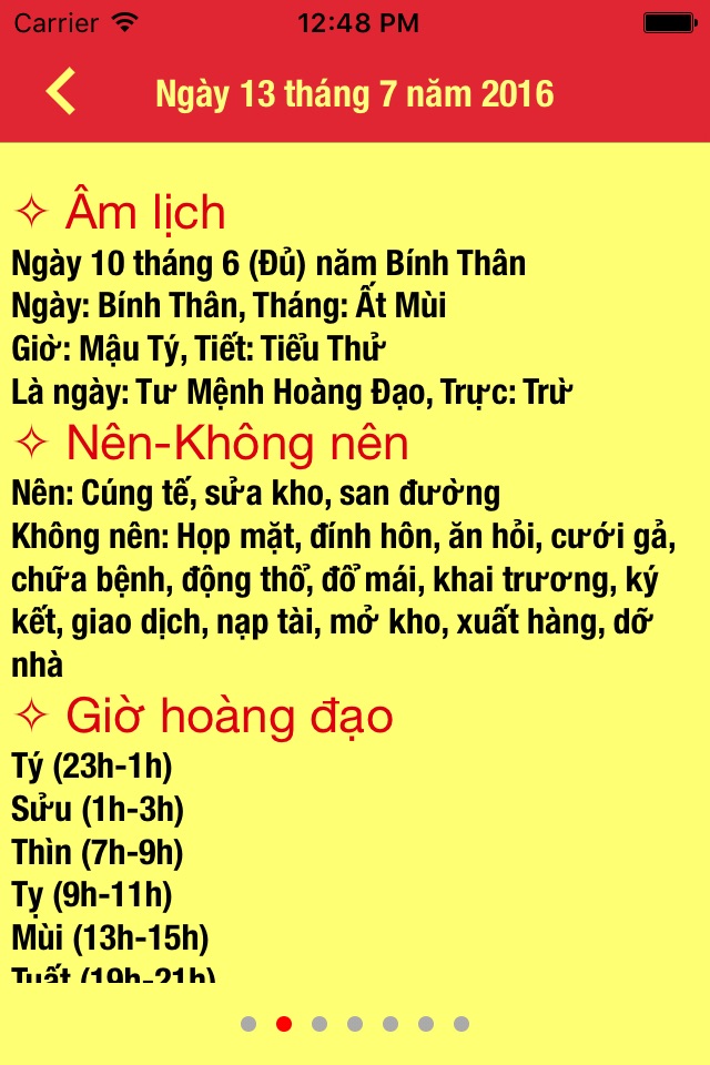 Ngày lành tháng tốt ® screenshot 2