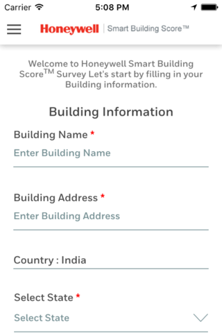 Honeywell Smart Building Score screenshot 2