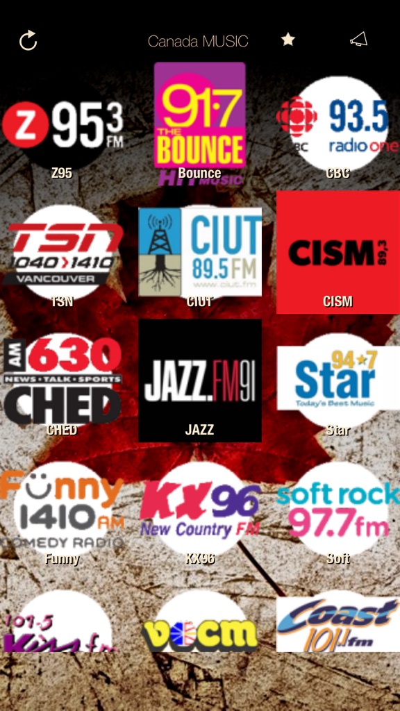 【图】Canada Music ONLINE Radio from Ottawa(截图1) 【图】Canada Music ONLINE Radio from Ottawa(截图1)