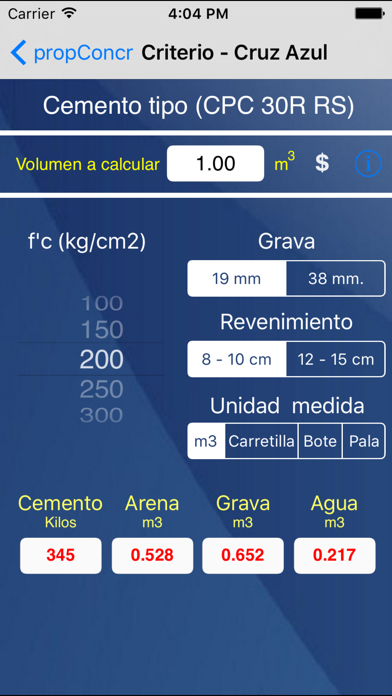 How to cancel & delete Proporcionamiento concreto from iphone & ipad 2