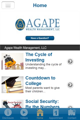 Agape Wealth Management screenshot 2