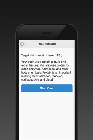 Protein Tally screenshot 2