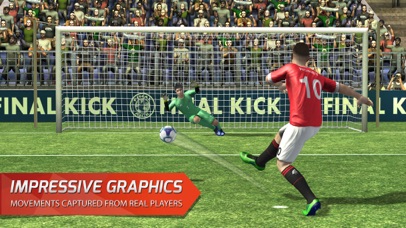 Final Kick VR - Virtual Reality free soccer game for Google Cardboard Screenshot 1