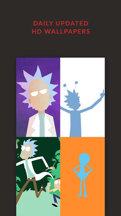 HD Wallpapers Rick And Morty Edition + Free Filters