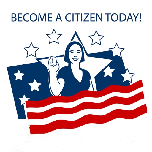 US Citizenship Test Study Guide:Exam Prep Courses with Glossary icon