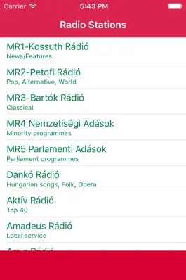 Game screenshot Radio Hungary FM - Streaming and listen to live online music, news show and Hungarian charts mod apk
