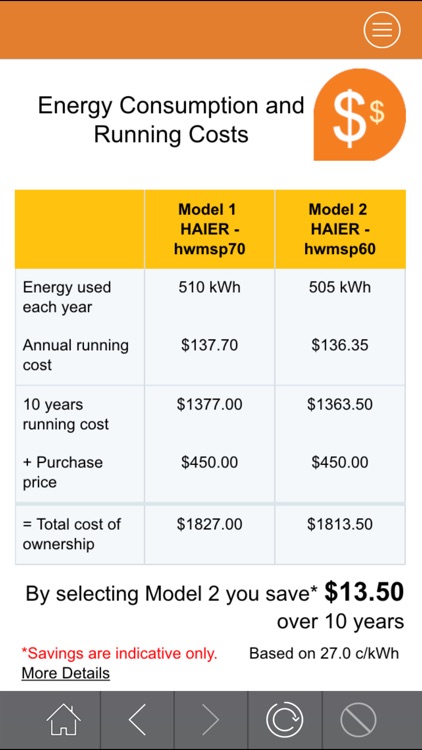 Energy Rating Calculator screenshot-4