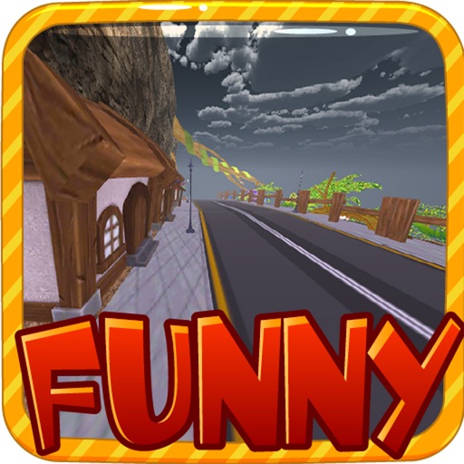 Funny forest run Icon