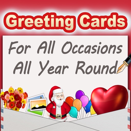 Greeting Cards App - UNLIMITED eCards, Send & Create Custom Fun Funny Personalised Card.s For Social Networking Icon