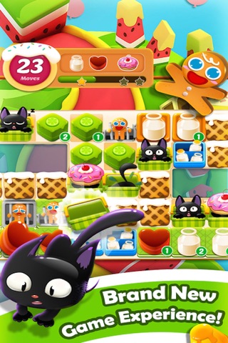 Crush Cookie - 3 match splash puzzle games screenshot 2