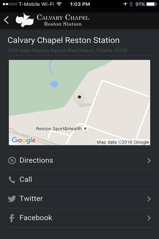 Calvary Chapel Reston Station screenshot 3