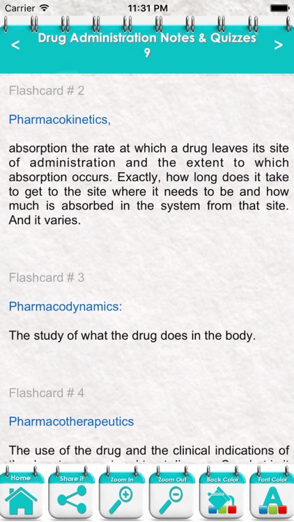Drug Administration Course & Exam Review/ 2600 Flashcards - Quiz & Study Notes screenshot-3