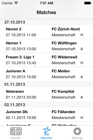 FC Schwerzenbach screenshot 2