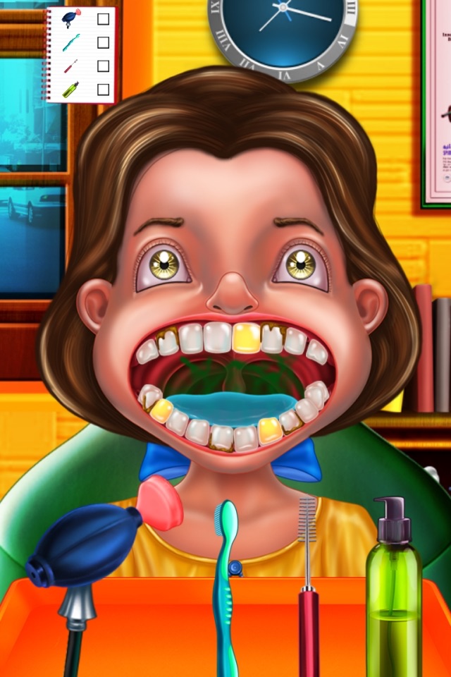 Dentist for Kids : treat patients in a Crazy Dentist clinic ! FREE screenshot 2