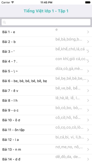 Tieng Viet Lop 1 - Tap 1(圖3)-速報App