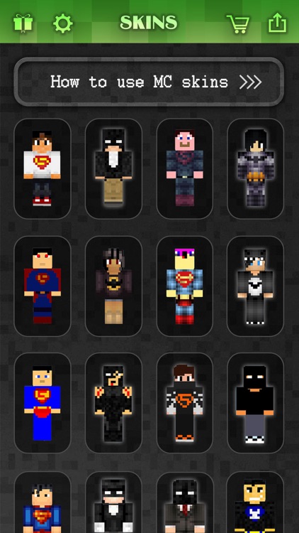 Batman & Superman Skins Collection Pro - for Minecraft Pocket Edition Lite