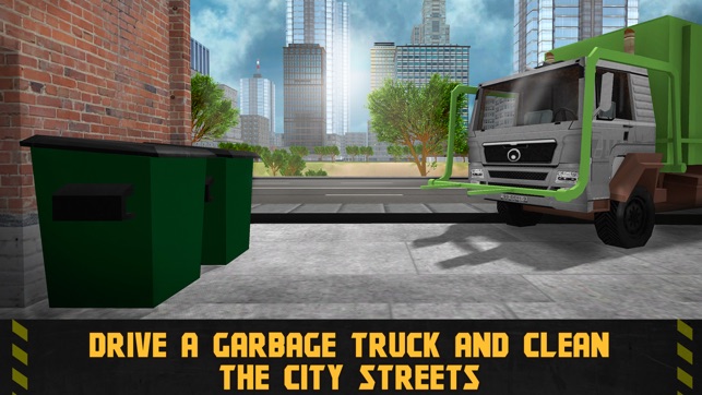 City Garbage Truck Driving Simulator 3D Full(圖1)-速報App